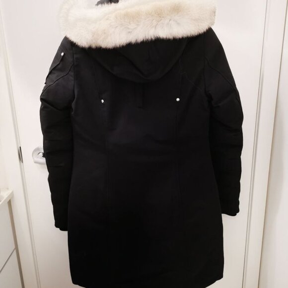 Women Moose Knuckles Original Stirling Parka Fur XS Size - Picture 2 of 6